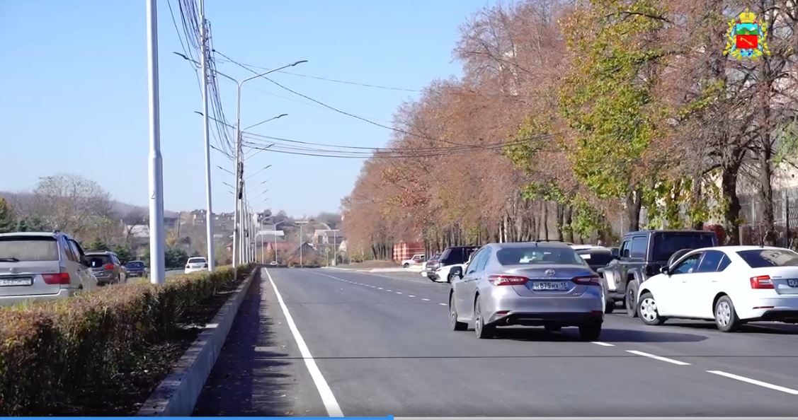 Во Владикавказе открыли автомобильную дорогу на улице имени Бориса Лакути