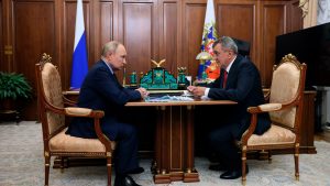 Владимир Путин провел рабочую встречу с Сергеем Меняйло