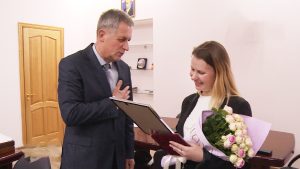 ПТРКйы «Алани»-йы сæрмагонд уацхæссæг Наталия Фрейбергæн саккаг кодтой «Донорты змæлдæн æмархайды» тыххæй майдан