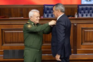 Сергей Меняйло награжден медалью «За укрепление боевого содружества»