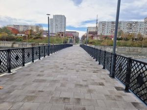 Реконструкцию пешеходного моста через реку Терек на ул. Кольбуса завершат до конца года – Минстрой