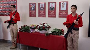 В алагирской пятой школе открыли мемориальные доски выпускникам, погибшим в зоне СВО