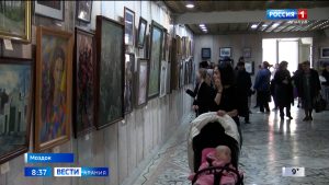 В районном дворце культуры Моздока открылась выставка к 260-летнему юбилею города