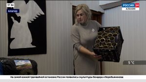 Волонтер из Карачаево-Черкесии организовала сбор гуманитарной помощи в храме Верхнего Бирагзанга для отправки в зону СВО