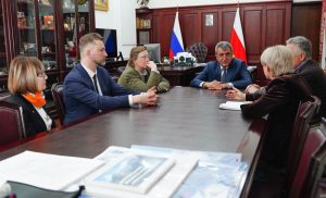 Сергей Меняйло обсудил с директором Пушкинского музея перспективы совместной работы