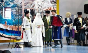 Гостям выставки-форума «Россия» продемонстрировали осетинские свадебные традиции
