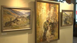 Выставка художника-монументалиста Виктора Цаллагова «Дух вечности» представлена в Национальном музее