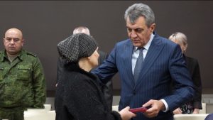 Сергей Меняйло передал государственные награды семьям погибших военнослужащих
