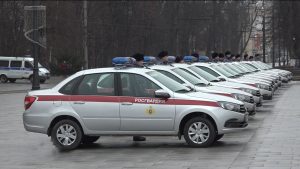 Автопарк подразделения вневедомственной охраны Росгвардии пополнили 24 новых автомобиля