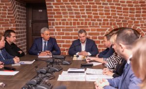 Борис Джанаев и первый замминистра культуры РФ Сергей Обрывалин обсудили проведение в Северной Осетии масштабных мероприятий