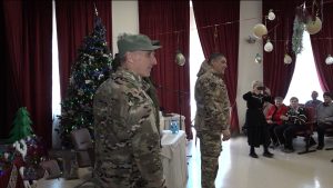 Бойцы батальона «Алания» поздравили с Новым годом подопечных дома-интерната «Забота»