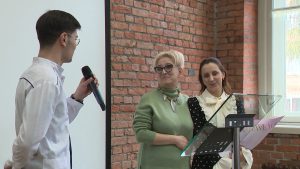 Лейтенант медицинской службы Мария Мирошниченко встретилась со студентами медакадемии