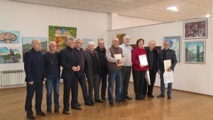 В зале Союза художников прошло награждение победителей выставки-конкурса «Вернисаж года – 2023»