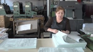 В Северной Осетии начали печатать избирательные бюллетени