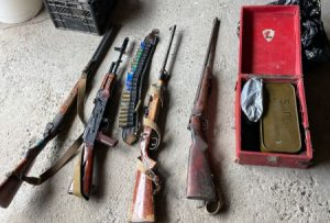 Оружие и боеприпасы изъяли у 60-летнего жителя Ирафского района