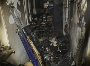 30 человек эвакуировали из дома во Владикавказе из-за пожара