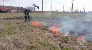 Огнеборцы 9 раз выезжали на тушение сухой растительности – МЧС по Северной Осетии