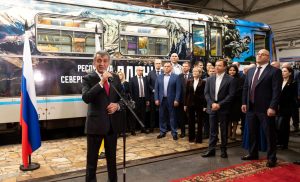 В московском метро запустили тематический поезд, посвященный Северной Осетии