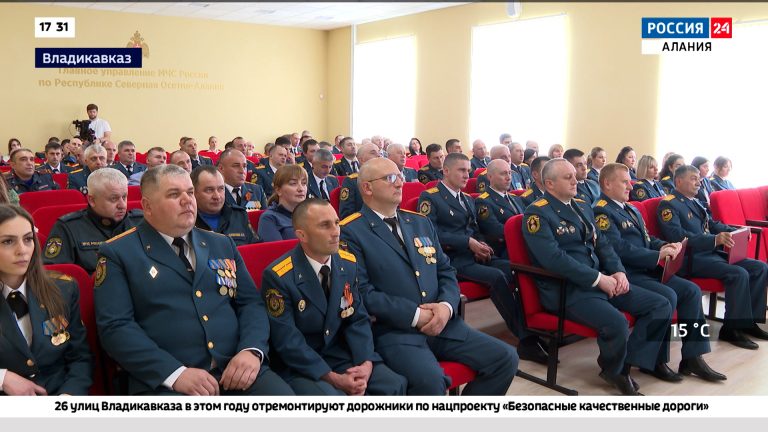 В Северной Осетии отметили 375-летие со дня образования российской пожарной охраны