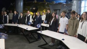 В Школе космонавтики вручили паспорта активистам «Движения первых»
