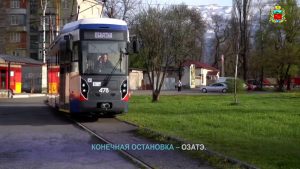 С 16 апреля возобновится движение трамваев в сторону ОЗАТЭ
