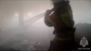 Североосетинские огнеборцы ликвидировали возгорание на ферме в Моздокском районе