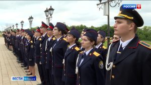 90 школьников республики сегодня посвятили в кадеты