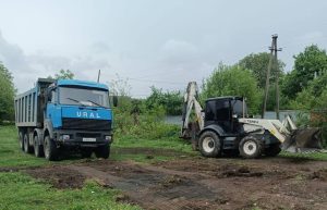 В Чиколе началось благоустройство новой зоны отдыха