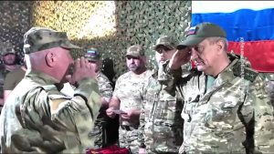 Сергей Меняйло бабæрæг кодта батальон «Алани»-йы штаб