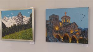 Нотæты-музыкалон библиотекæйы байгом хæдахуыр нывгæнæг Юрий Митрофановы куыстыты равдыст «Æз уарзын цард»