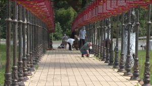  Мемориалон комплекс «Барбашовы фæз»-ы территорийы ацыд традицион æхсæнадон зиу