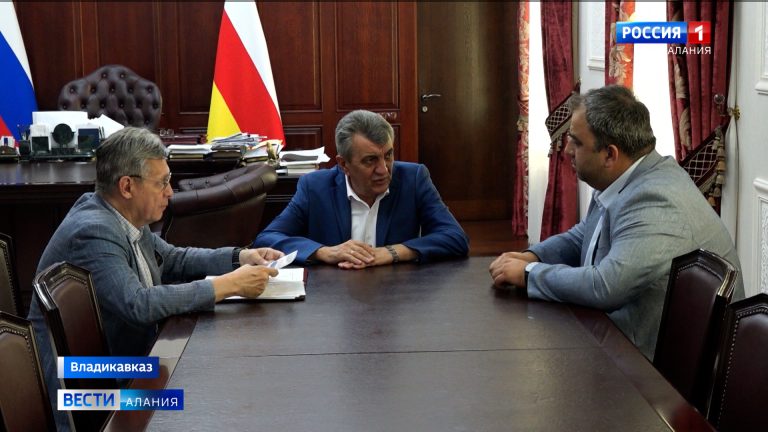 Рифат Сабитов посетил с рабочим визитом Северную Осетию