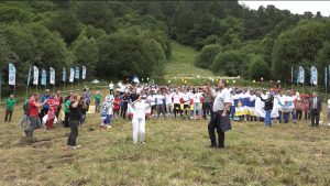 Всероссийский слет юных туристов стартовал в Дигорском ущелье Северной Осетии