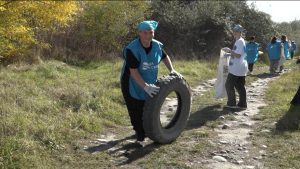 Цæгат Ирыстоны хъæды хæдзарады кусджытæ се вæрæн бахастой акци «Уæрæсæйы донмæ»