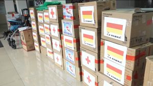 Цæгатирыстойнаг волонтертæ ацыдысты Курскы облæстмæ