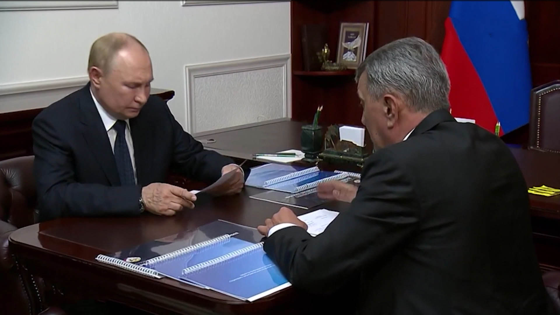 Сергей Меняйло пообещал Путину нарастить урожай в Осетии