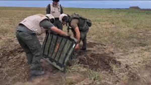 В Моздокском районе обезвредили две авиабомбы времен Великой Отечественной войны