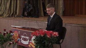 Дзæуджыхъæуы бирæвæрсыг техникумы байгом Абайты Альберты номыл «Хъæбатыры партæ»