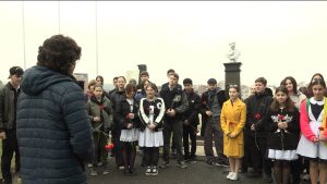 Санкт-Петербургæй скъоладзаутæ ссыдысты Дзæуджыхъæумæ «Къостайы къуырийы» архайынмæ