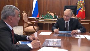 Сергей Меняйлойæн фембæлд уыдис нæ бæстæйы президент Владимир Путинимæ