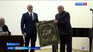 Национ наукон библиотекæйы уыд Скъодтаты Эльбрусы юбилейон изæр