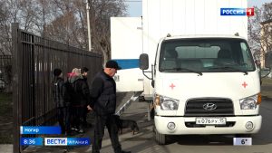 Жители Ногира могут сделать флюорографию в передвижном медкомплексе