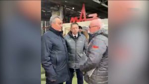 Сергей Меняйло йæ кусæг балцы рæстæг Белоруссийы фембæлд Минскы автомобилон заводы разамындимæ