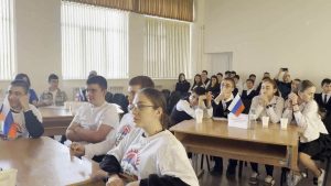 Во Владикавказском многопрофильном техникуме прошел финал республиканской интеллектуальной игры «Честь и слава России»