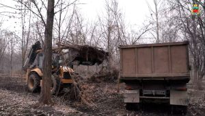 Во Владикавказе продолжается благоустройство Парка Победы