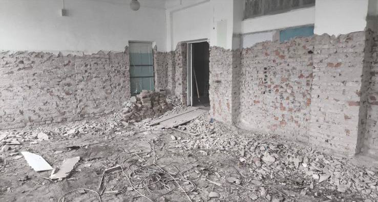 В селении Карджин начался капитальный ремонт школы