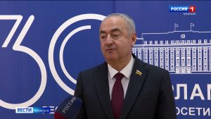 Визит комиссии Совета законодателей Федерального Собрания: интервью Владимира Немцева и Таймураза Тускаева