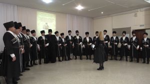 В республиканском колледже культуры прошел открытый урок, посвященный обрядовым и историческим песням