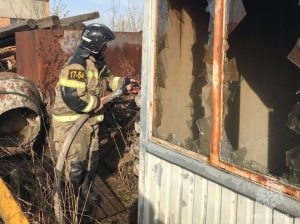 Тело мужчины обнаружили во Владикавказе во время тушения сухостоя