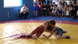 В школе селения Балта прошел турнир по греко-римской борьбе, посвященный 80-летию Победы